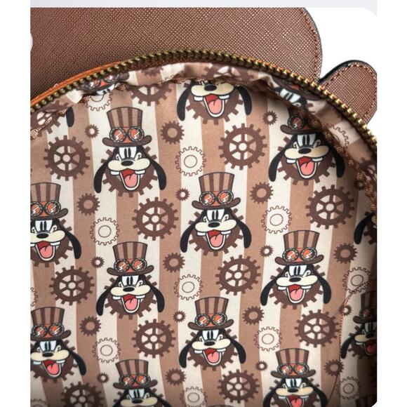 Steampunk Goofy Exclusive Mini Backpack Loungefly - Picture 7 of 8